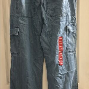 Sanctuary Women's Blue Cargo Jeans